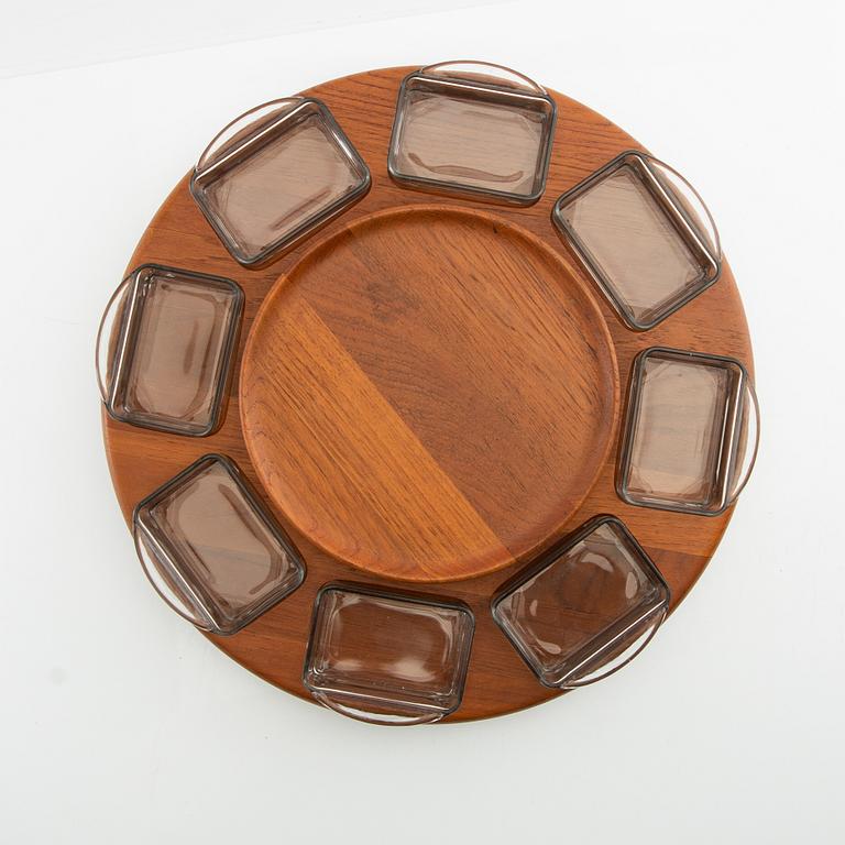 Serving tray "Lazy Susan" Digsmed Denmark 1970s.