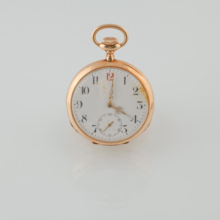 FICKUR, 14k guld, "Grand prix Paris 1900", 1900-talets första kvartal.