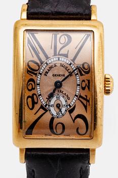 FRANCK MULLER, Geneve, Long Island, wristwatch, 22 x 32 mm.