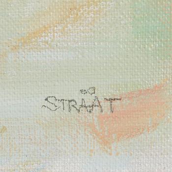 BIRGER STRÅÅT, olja på duk, signerad.