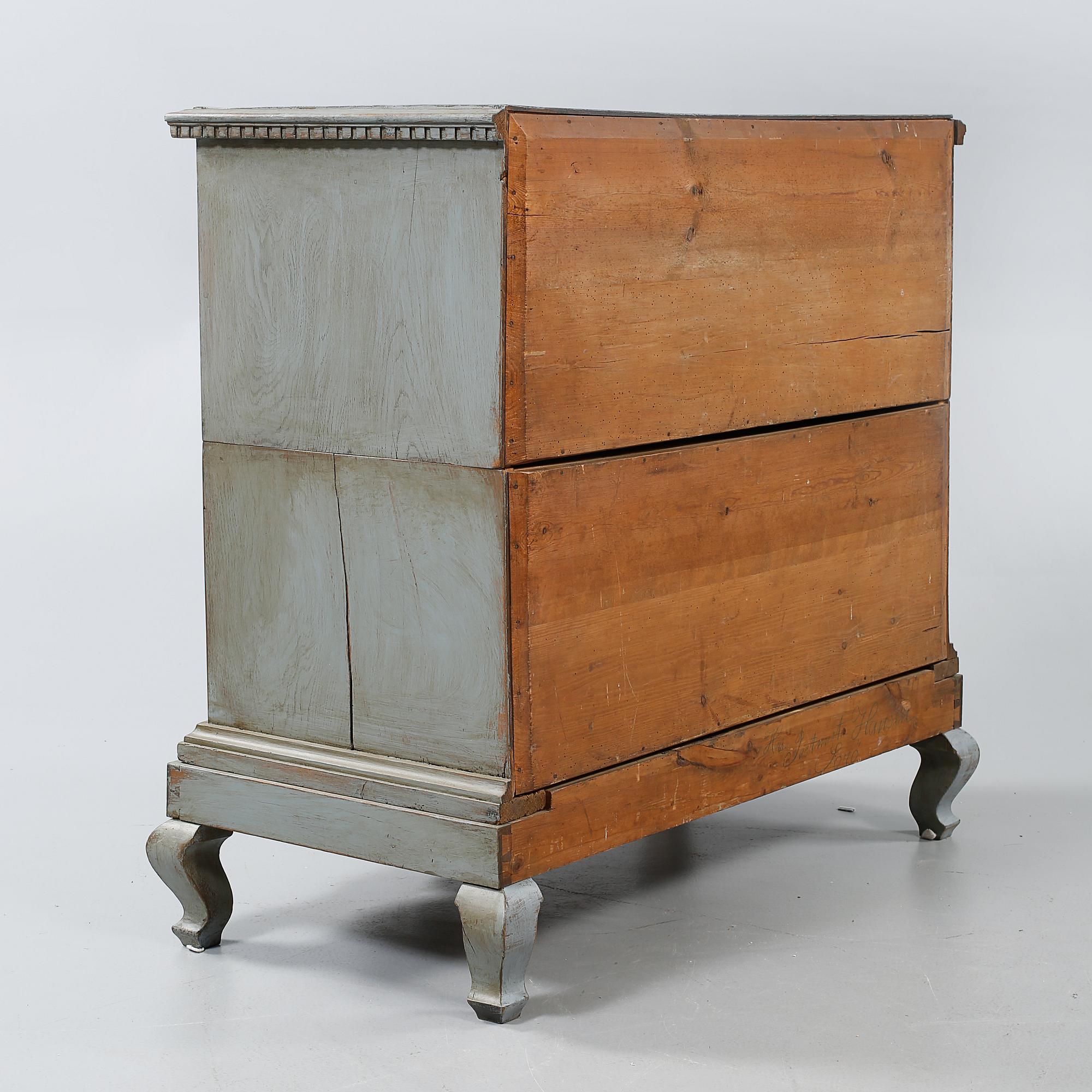 BYRÅ, senbarockstil, 1800-tal.