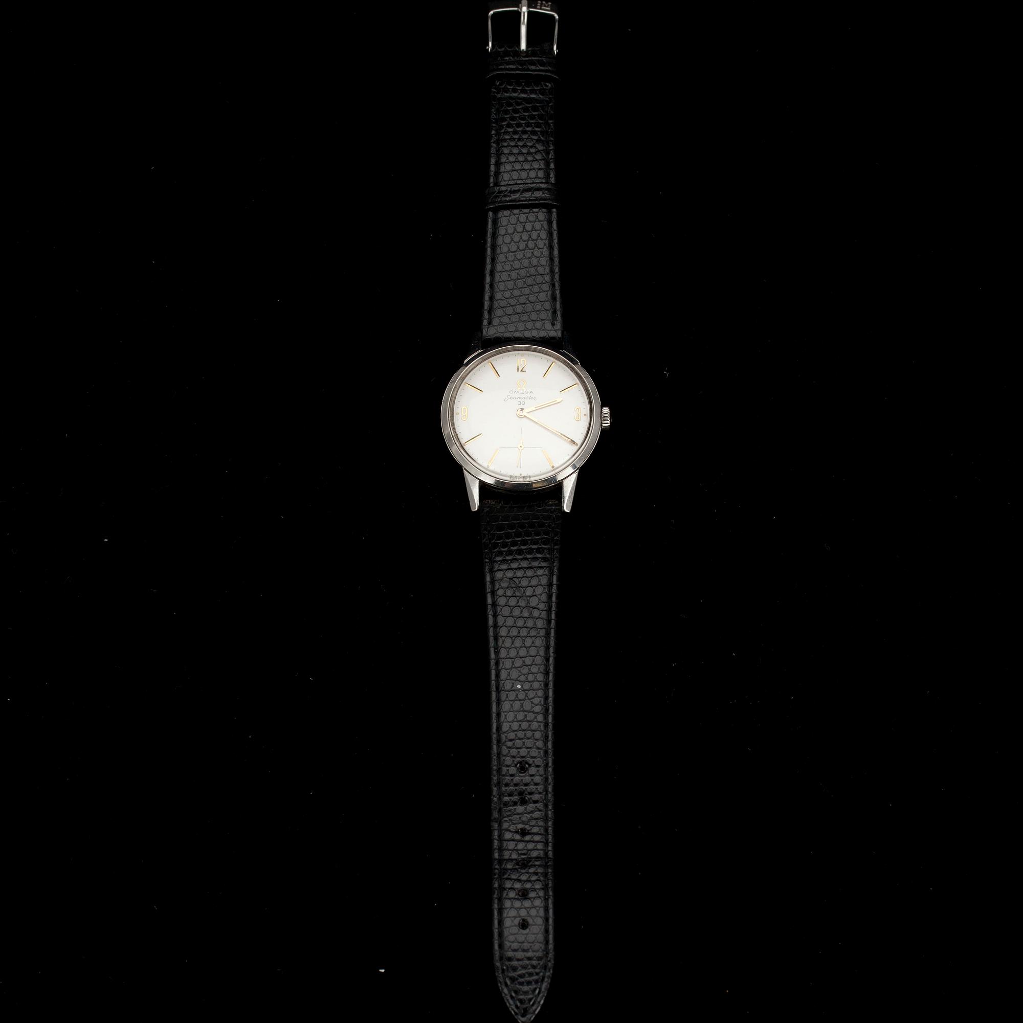 ARMBANDSUR, herr, Omega Seamaster, stål.