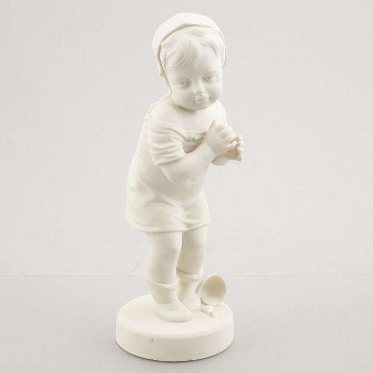 Three figurines, Gustafsberg, circa 1900.