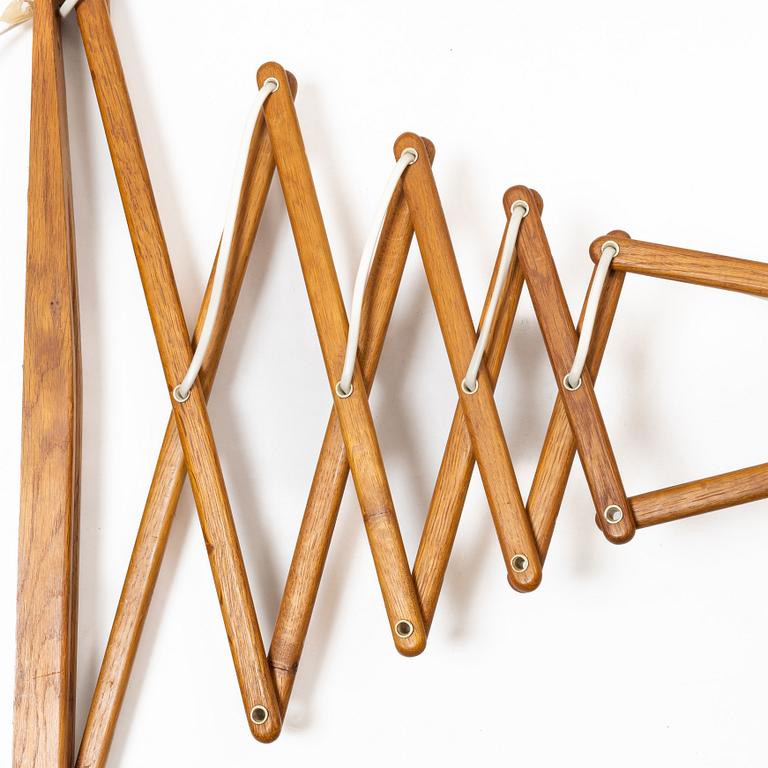 Erik Hansen, vägglampa, "Saxelampe", Le Klint, Danmark 1900-talets andra hälft.