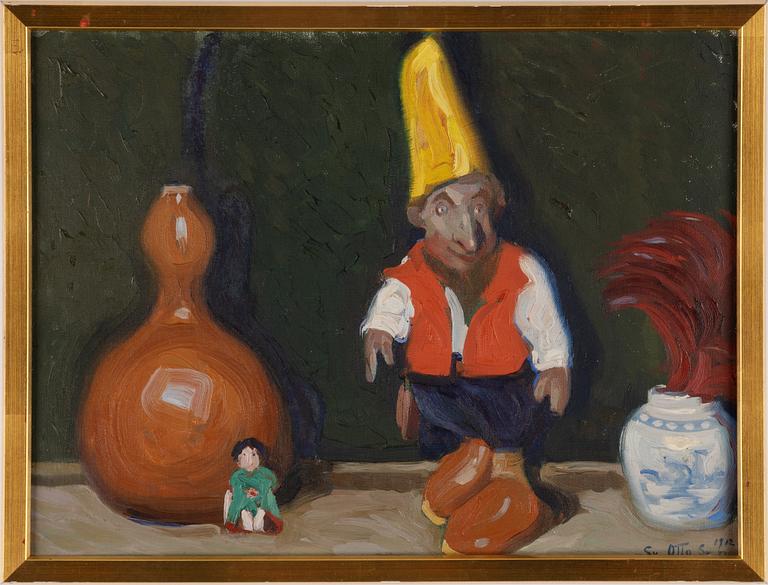 Sven Otto Lindström, olja på duk, signerad och daterad 1912.