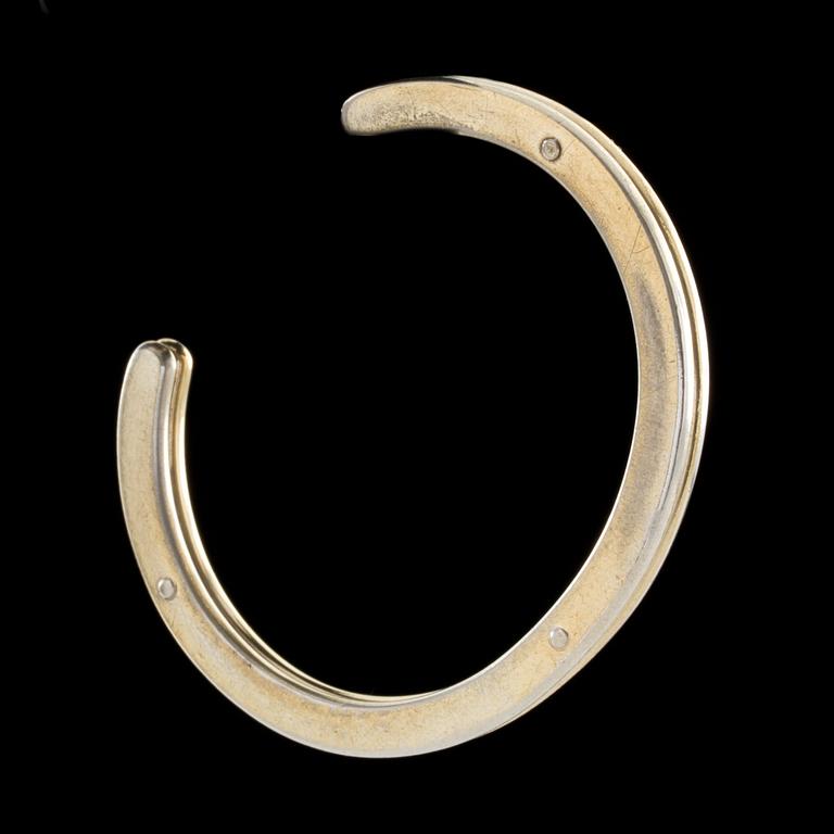 ARMLÄNK, Sterling silver, Georg Jensen, Köpenhamn. Vikt ca 37g.