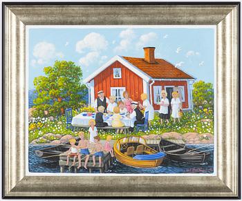 Bert Håge Häverö, "Frukost på kalles holme".