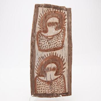 Jack Karadada, "Bark painting".
