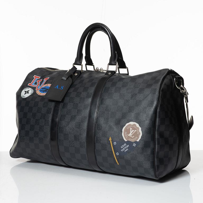 Louis Vuitton, weekendbag, "KeepAll 45  Limited Ed League", 2018.