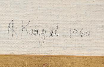 AXEL KARGEL, olja på duk, signerad och daterad 1960.