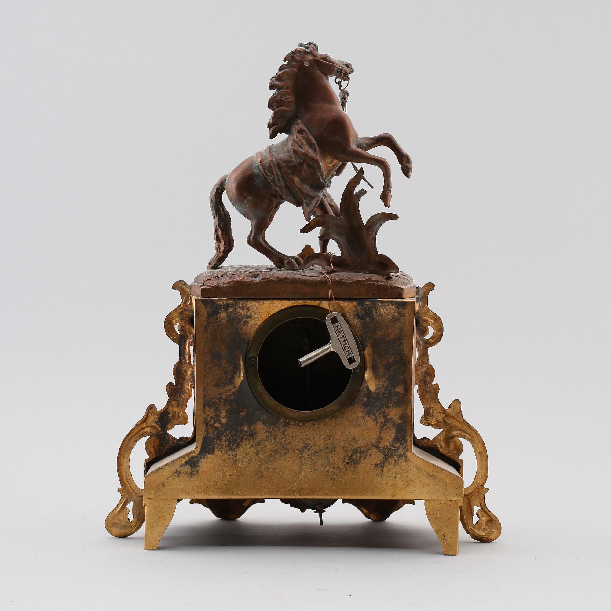 BORDSPENDYL, nyrokoko, 1800-talets andra hälft.