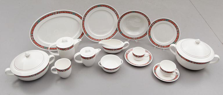 MATSERVIS, 112 delar, porslin, "Rialto", Villeroy & Boch, 1900-talets andra hälft.