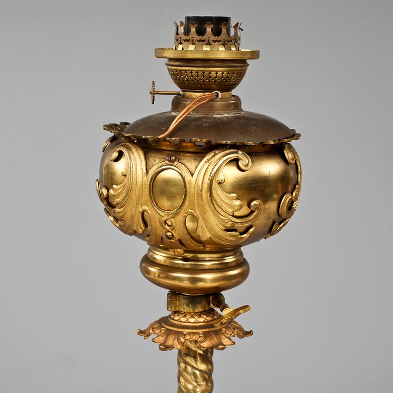 OLJELAMPA, 1800/1900-tal.