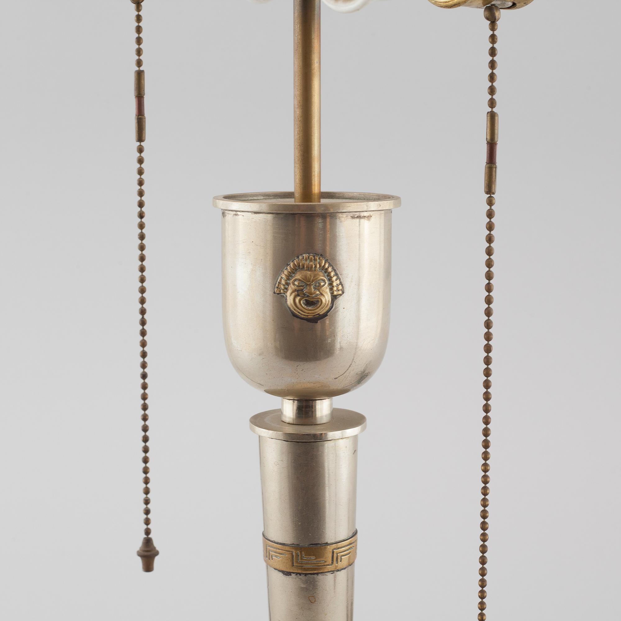 A table lamp, attributed to Tore Kullander in Borås, first half of the 20th cenutry.