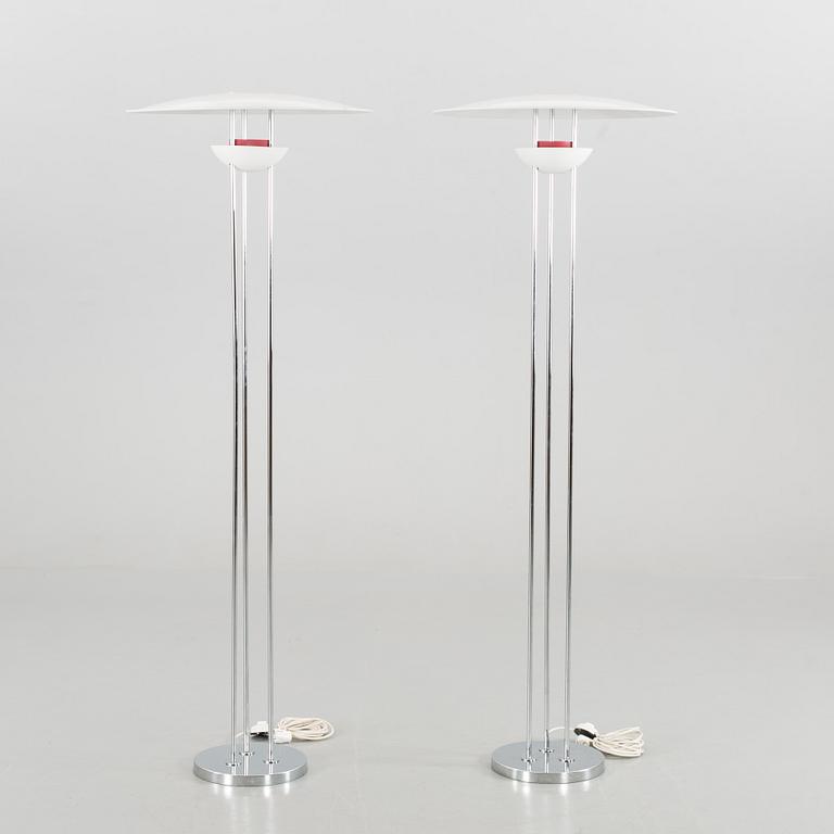 A PAIR OF FLOOR LAMPS "FATA MORGANA" BY HANS-AGNE JAKOBSSON MARKARYD. SECOND HALF OF 20TH CENTURY.