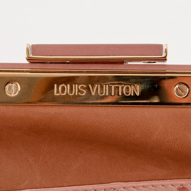 LOUIS VUITTON, a pink ostrich top handle bag, "Speedy", S/S 2008 by Richard Prince 2008.