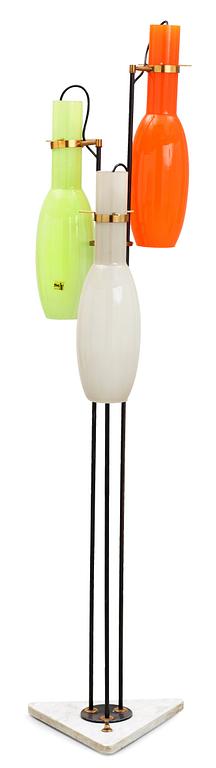 An Italian floor lamp attributed to Stilnovo.