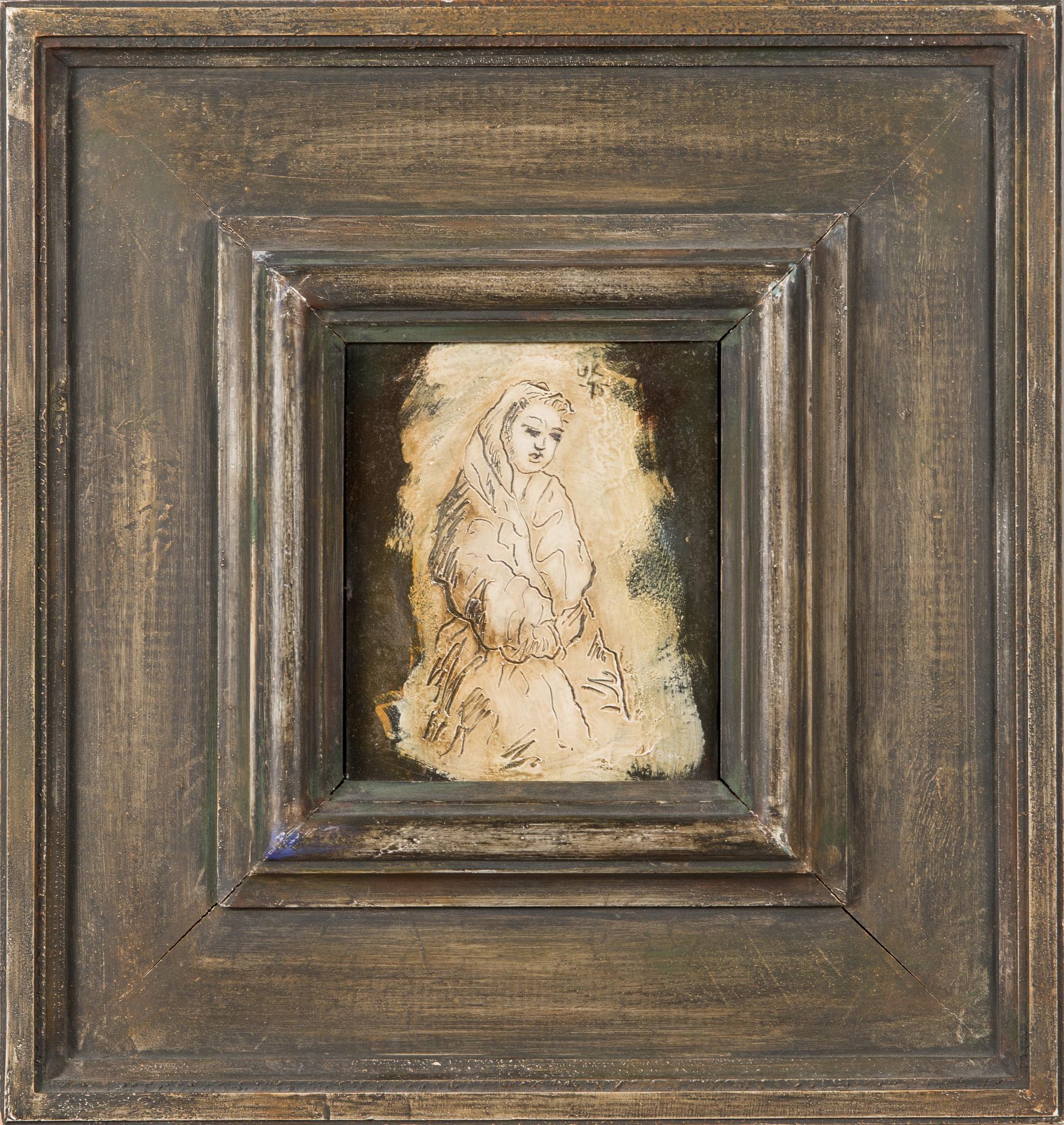 Unto Koistinen, oil on board, signed and dated -75.