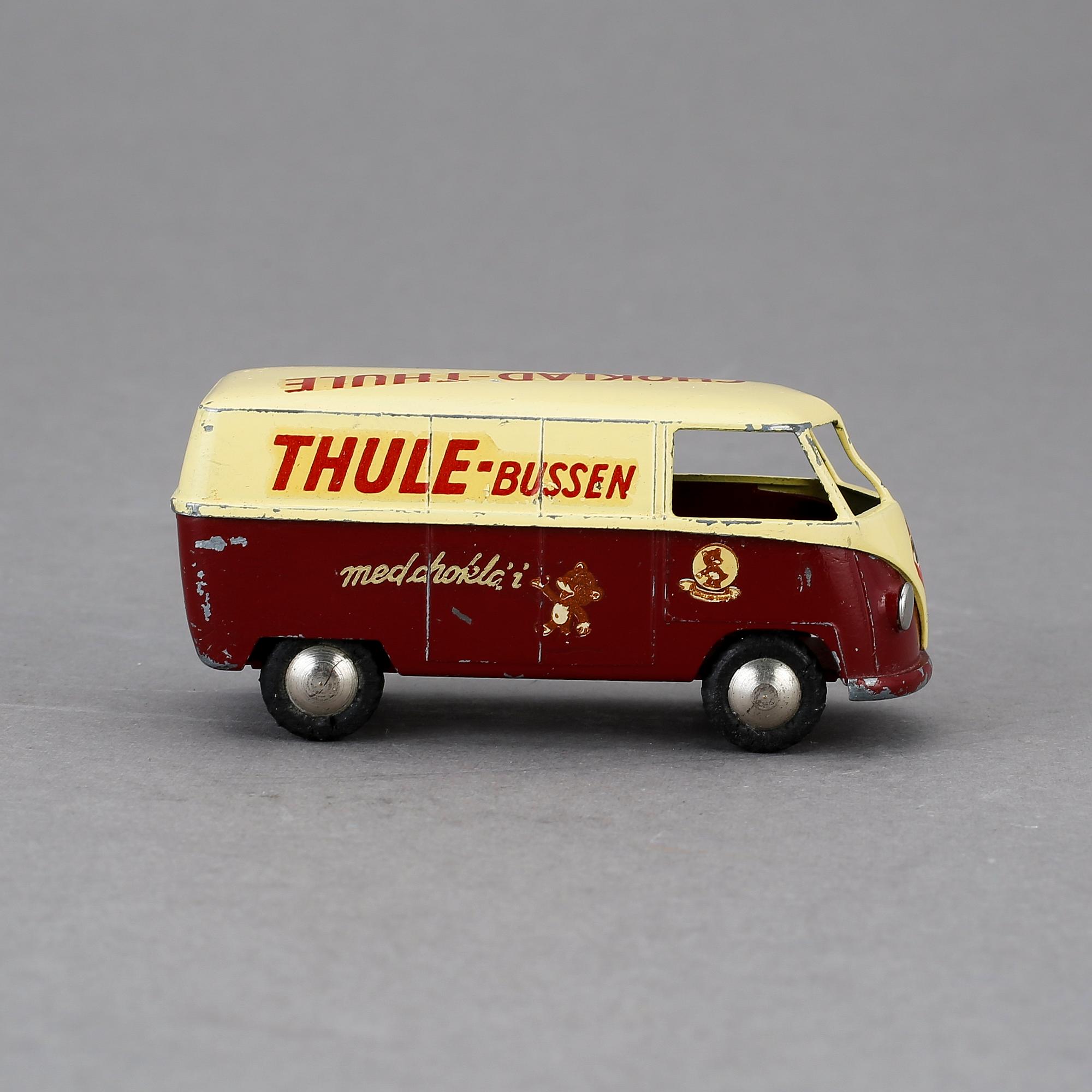 LEKSAKSBIL, "THULE BUSSEN", Tekno, Danmark, 1950-tal.