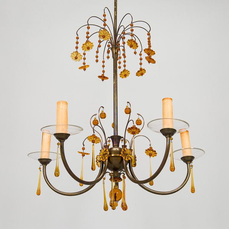 Gunilla Jung, A 1930s model 15 chandelier, Stockmann Orno.