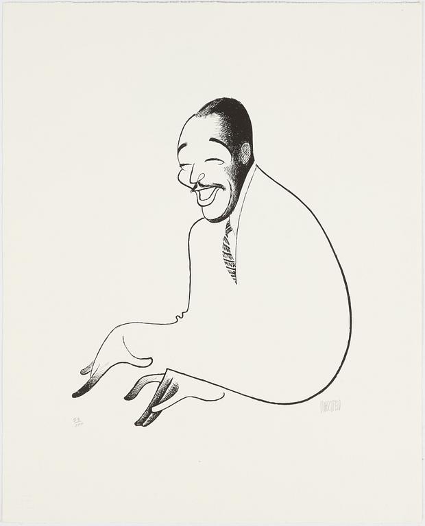 Al Hirschfeld, "Duke Ellington".