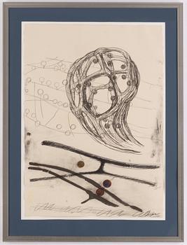 Terry Winters, lithographs in colours, 11, 1985-1986, signed. First lithograph numbered 26/39.