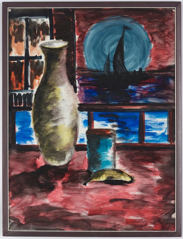 Krishnaji Howlaji Ara, Stillife with a view.