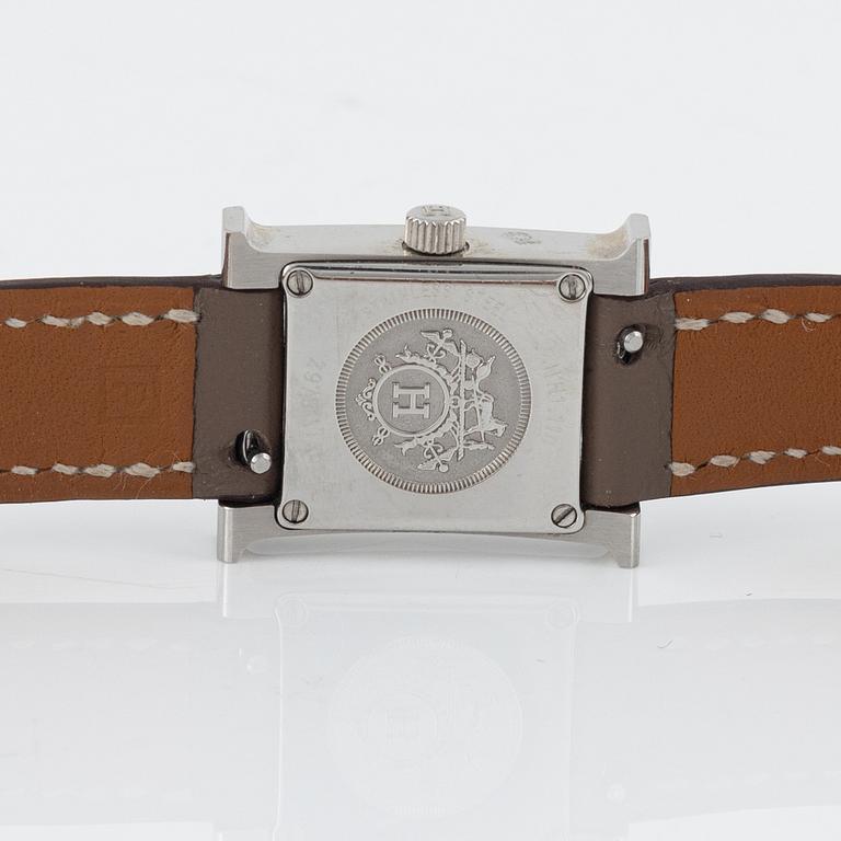 Hermès, ladies' wristwatch, "Montre Heure H, Petit modèle", purchased in 2014.