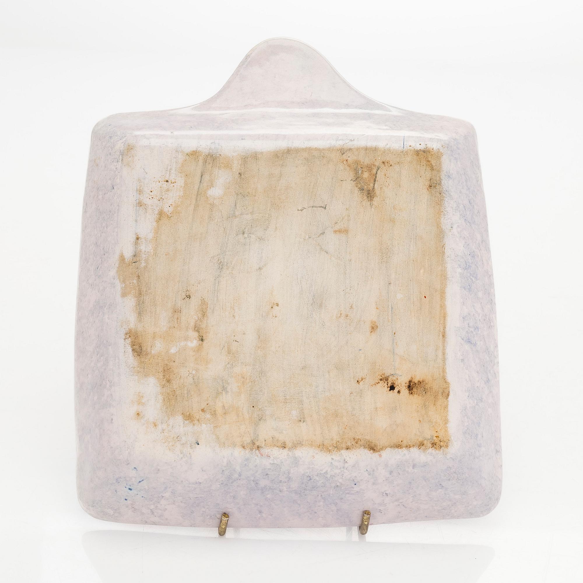 Birger Kaipiainen, dekorationsfat, keramik, signerad BK.