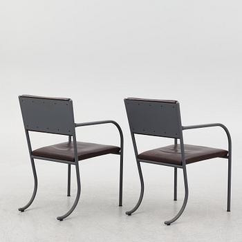 Jonas Bohlin, a pair of 'Skeppsholmen' armchairs, Jonas Bohlin Design AB.