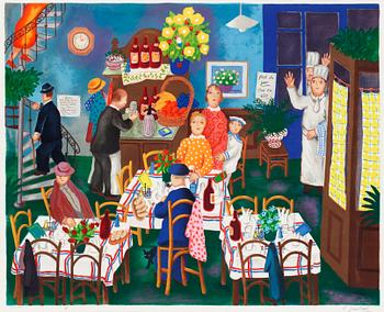 562. Lennart Jirlow, Restaurangen.