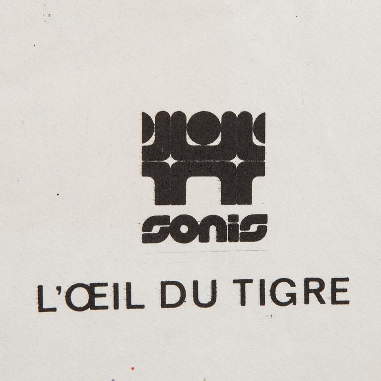 Filmaffisch Sylvester Stallone "Rocky III (L'oeil du Tigre)" 1982 Frankrike.