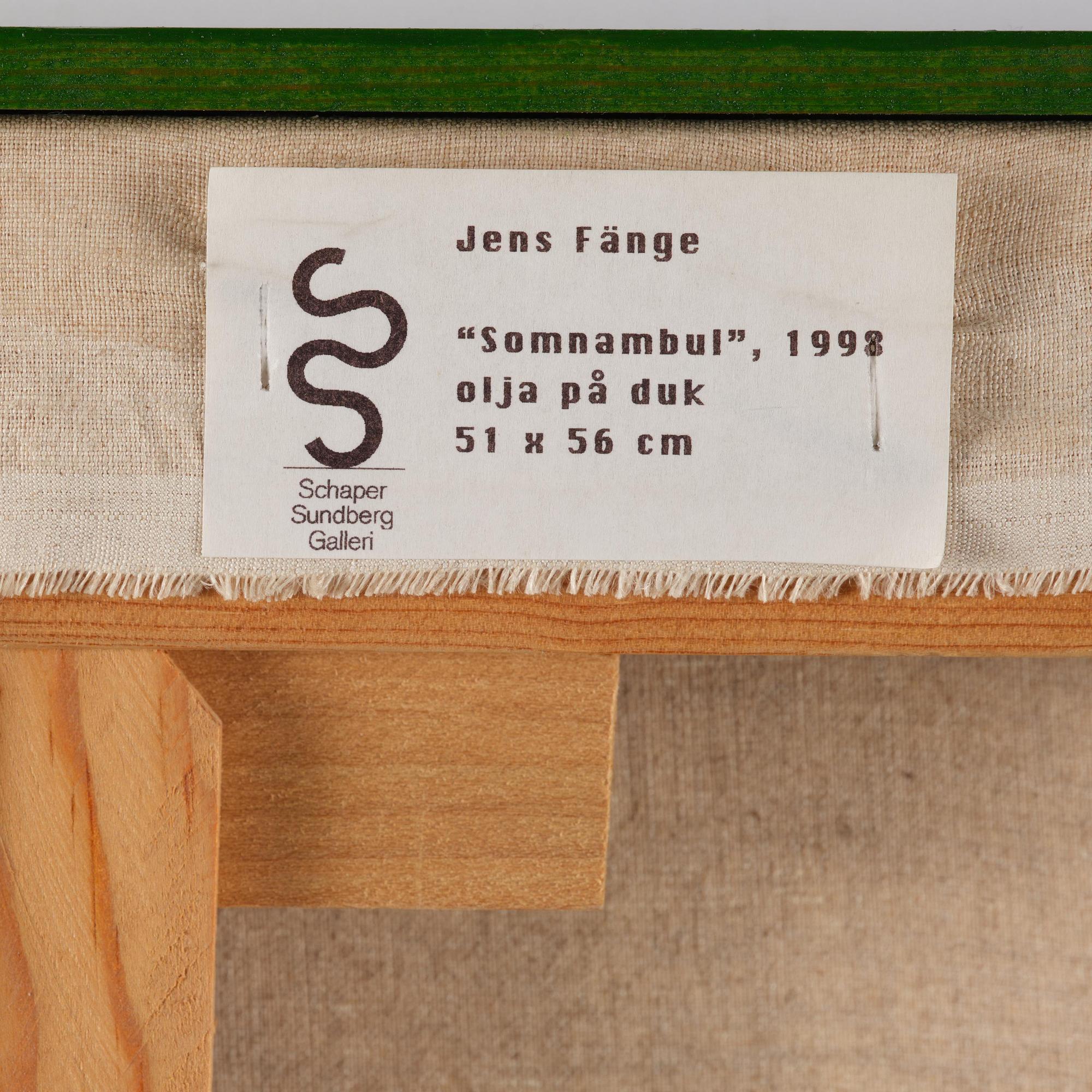 Jens Fänge, "Somnambul".