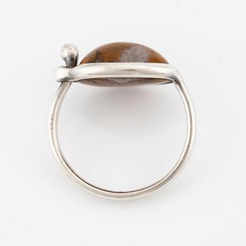 Vivianna Torun Bülow-Hübe, ring, sterling silver med kvarts, Jakarta, Indonesien.