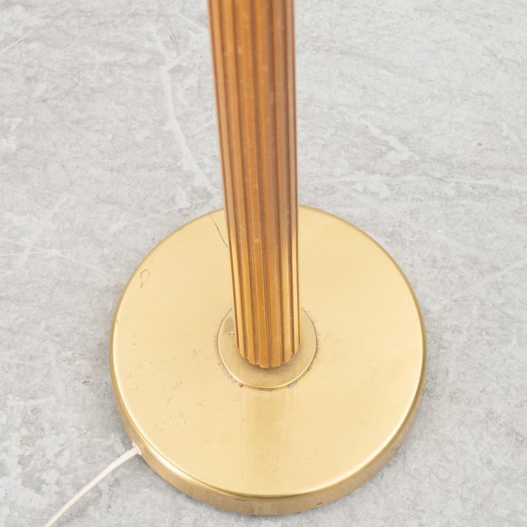 Hans Bergström, golvlampa, modell 522, ateljé Lyktan, Åhus 1950-tal.