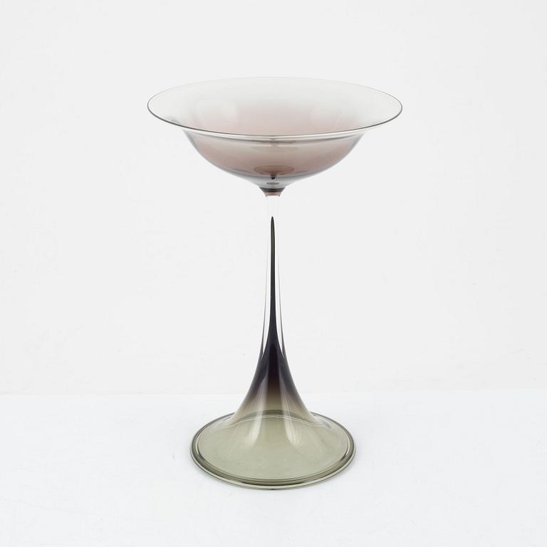 Nils Landberg, tulpanglas, Orrefors, Sweden.