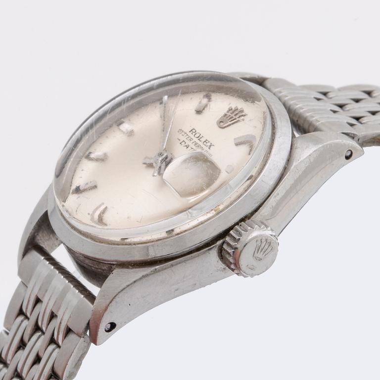 ROLEX, Oyster Perpetual Date armbandsur, ca 26 mm,