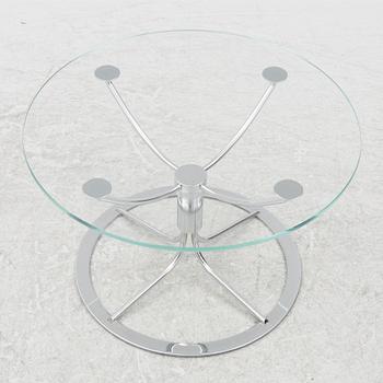 Bruno Mathsson, armchair "Jetson" and table, DUX,  and Bruno Mathsson International, Värnamo.