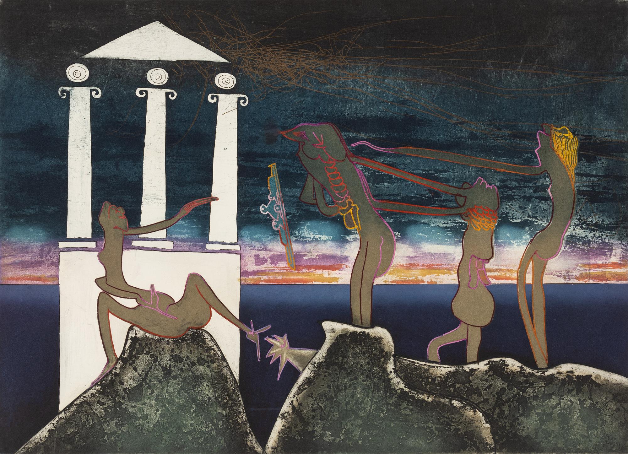 Roberto Matta, Untitled.