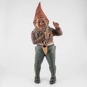 A garden gnome, second half of the 20th Century.