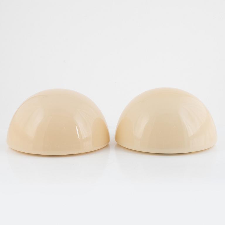 Harald Notini, taklampor, ett par, modell "10870", Arvid Böhlmarks Lampfabrik, 1930-tal.