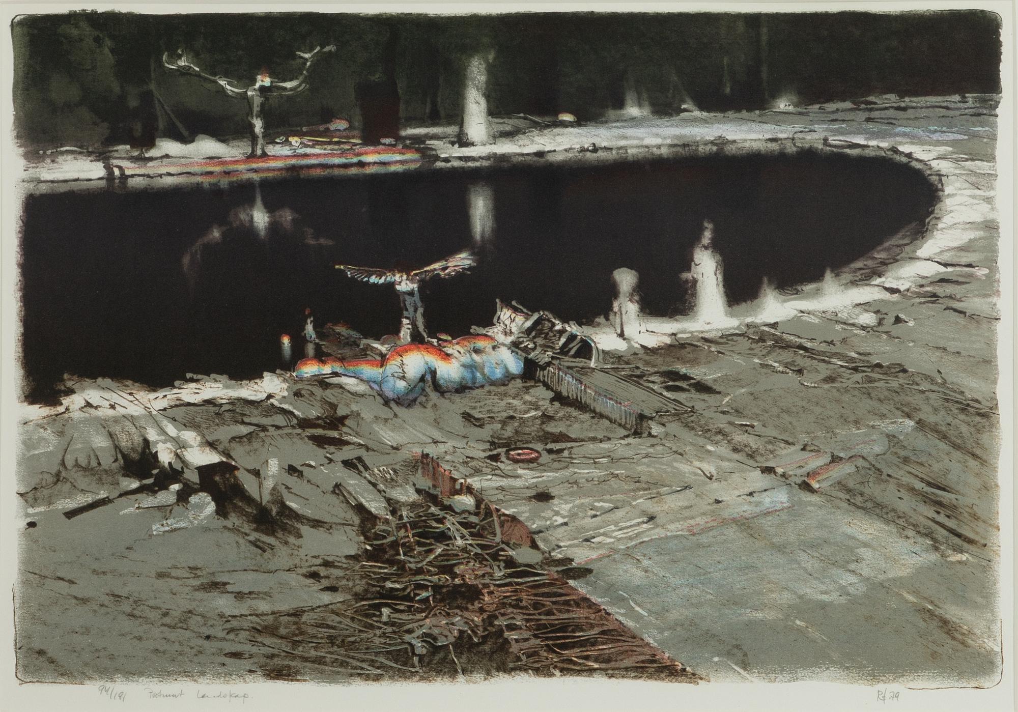 Roj Friberg, "Postumt landskap".