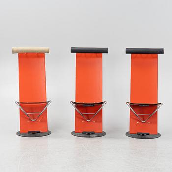 Börge Lindau & Bo Lindecrantz, three 'Plankan' chairs, Lammhults.