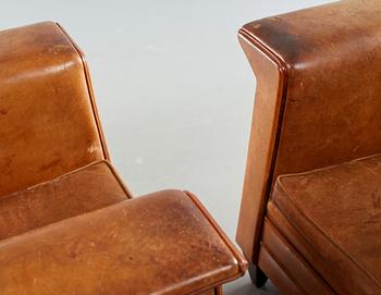 FÅTÖLJER, ett par, "Suite", Bart Van Bekhoven, Holland, 1970-tal.