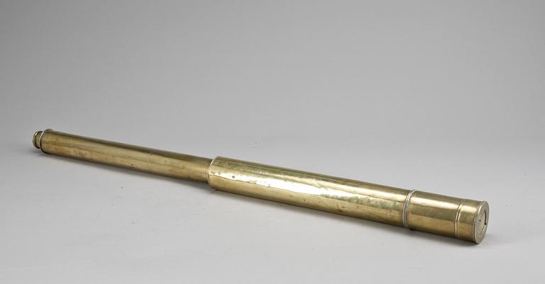 TUBKIKARE, mässing, 1800-talets andra hälft.