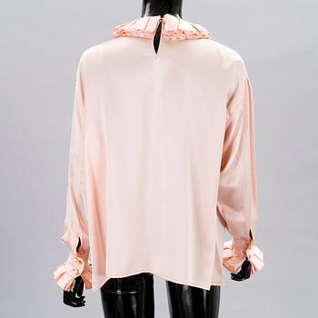 CHANEL, Three Vintage Silk Blouses.