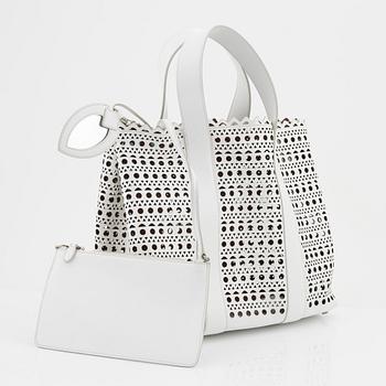 Alaïa, A 'Cabas Pression' tote bag.