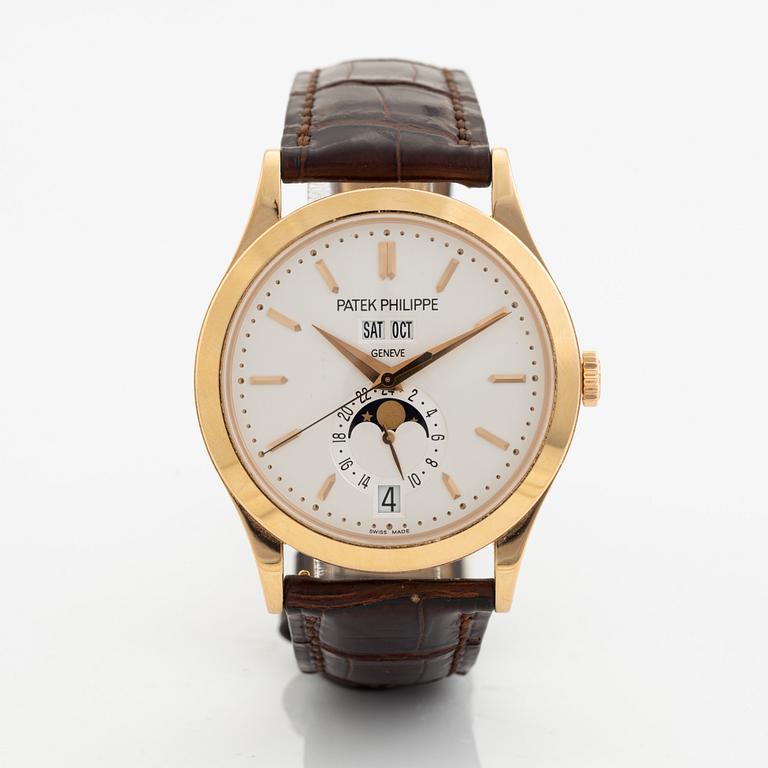 Patek Philippe, Annual Calendar, wristwatch, 38,5 mm.