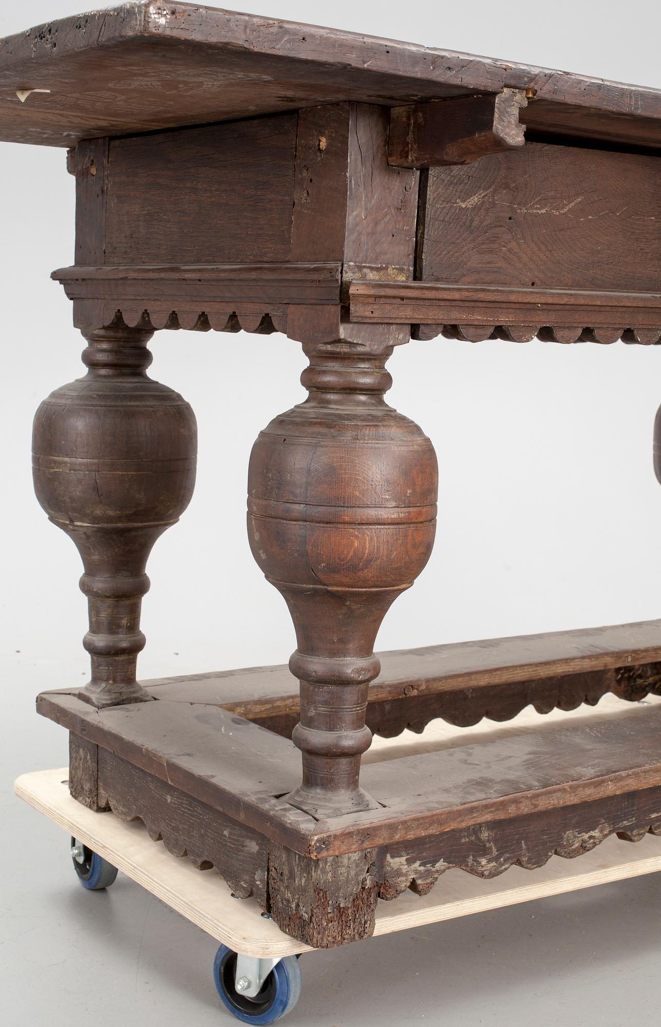 BORD, barock, 1700-tal.