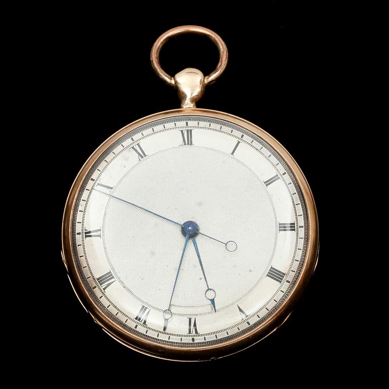 HERRFICKUR, 18k guld, Frankrike, 1700-talets senare del.